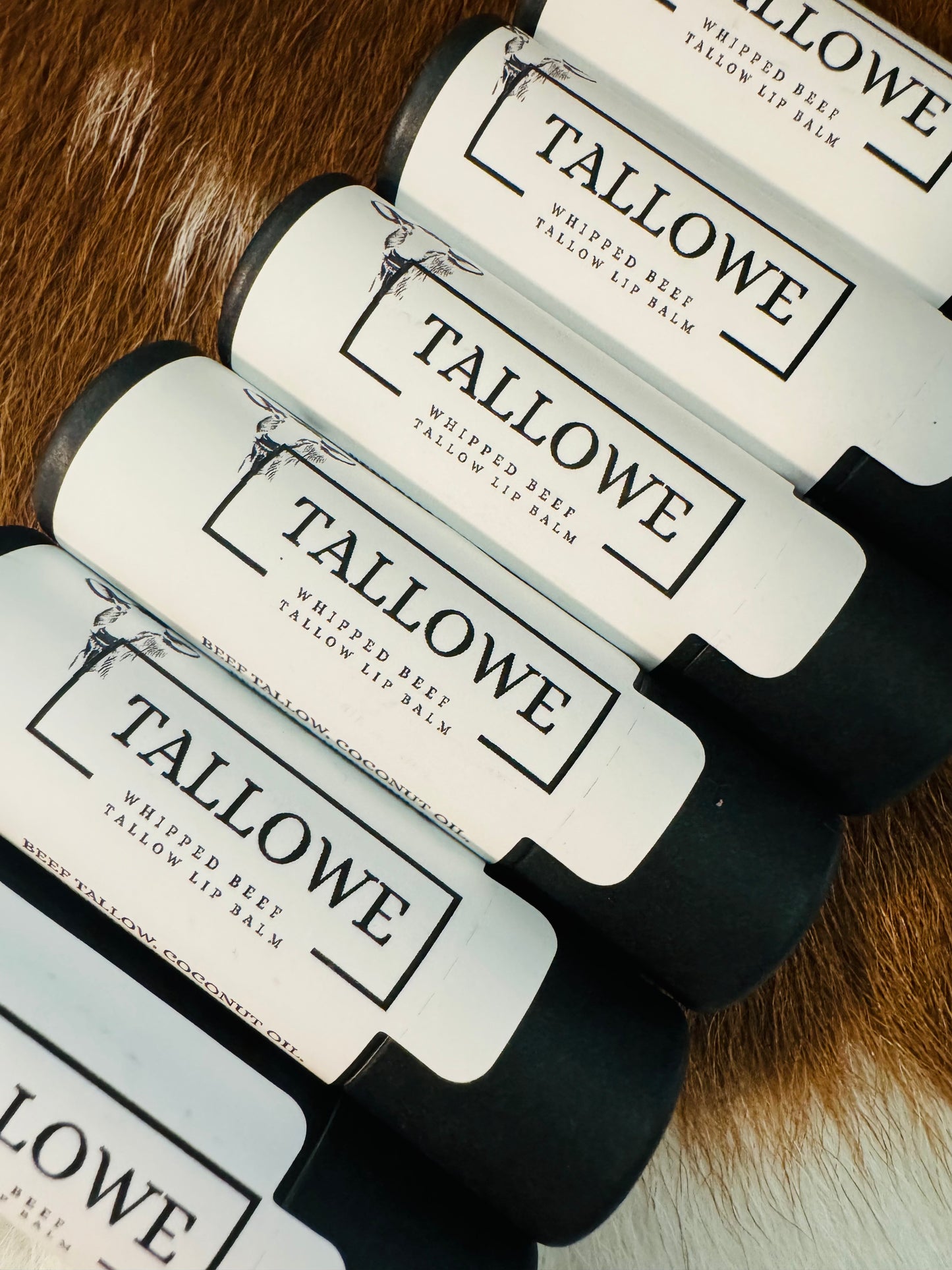 100% Grass Fed Beef Tallow Vanilla Coconut Lip Balm