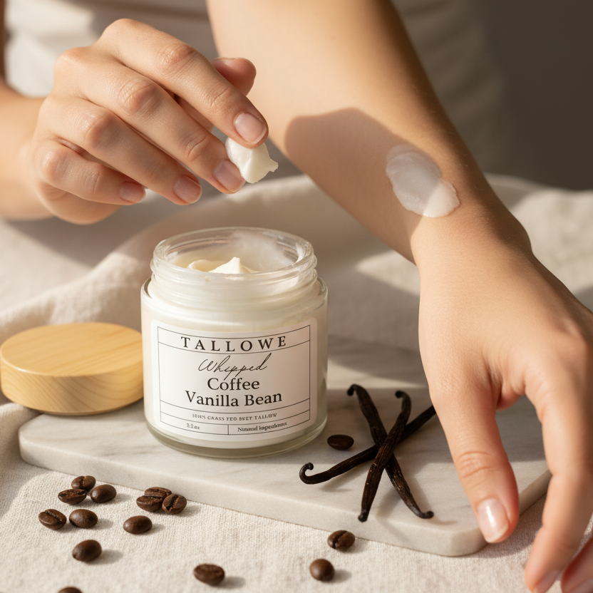 TALLOWE Coffee Vanilla Bean Lifestyle