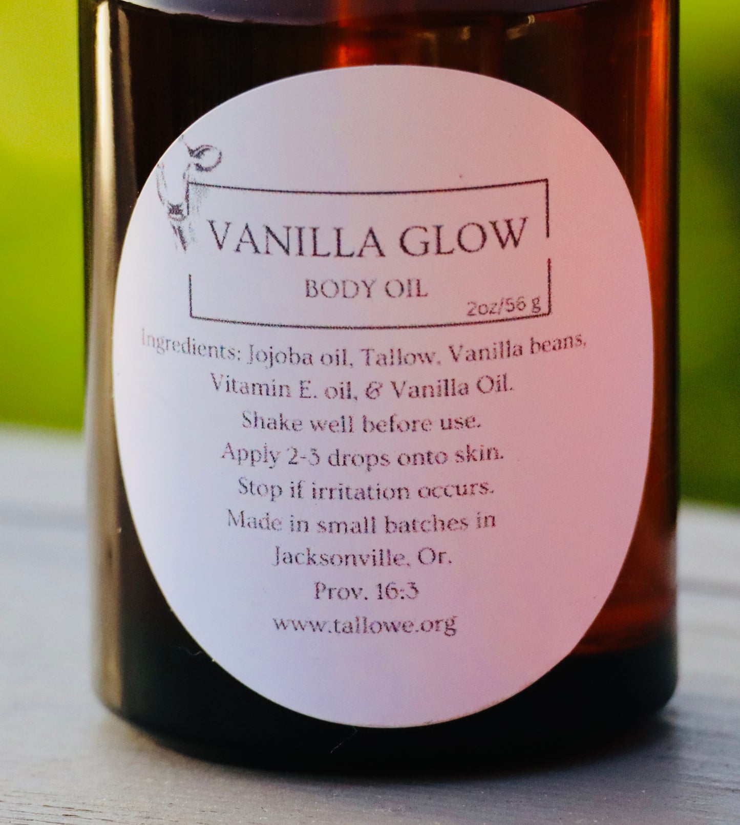 Vanilla Glow Body Oil