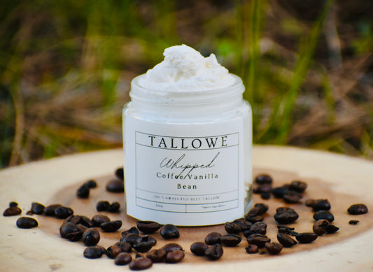 100 % Grass Fed Beef Tallow with Coffee & Vanilla Bean