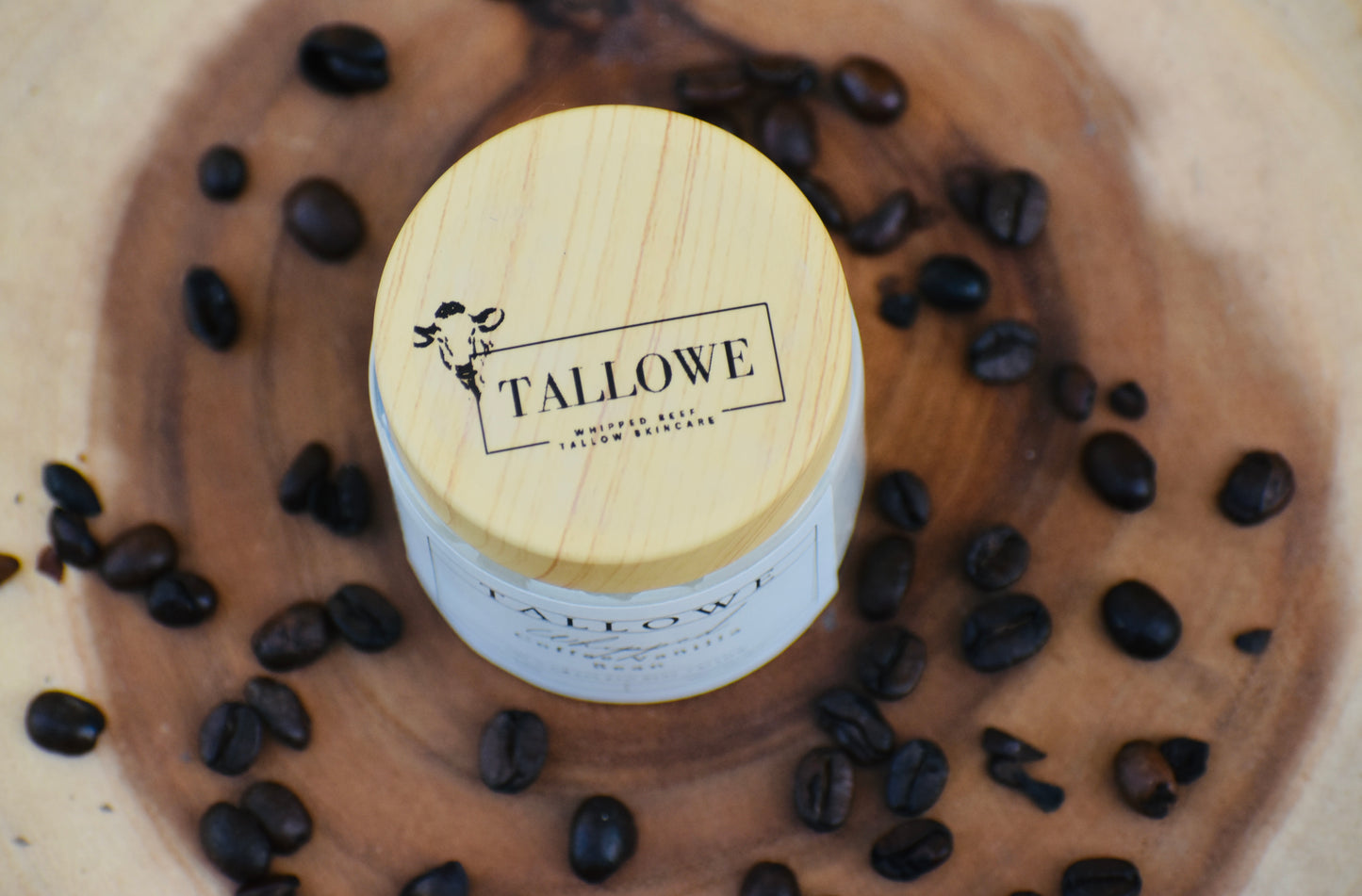 100 % Grass Fed Beef Tallow with Coffee & Vanilla Bean