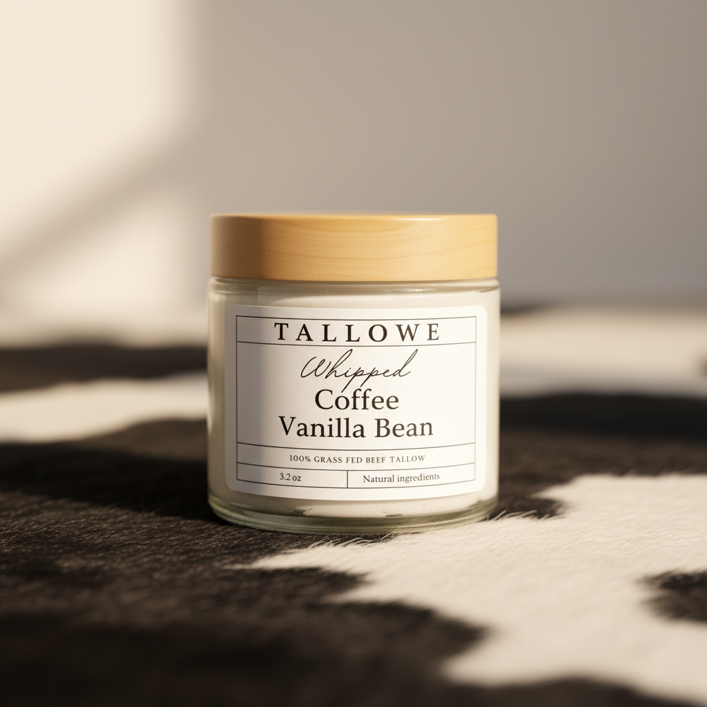 Coffee Vanilla Bean Whipped Tallow