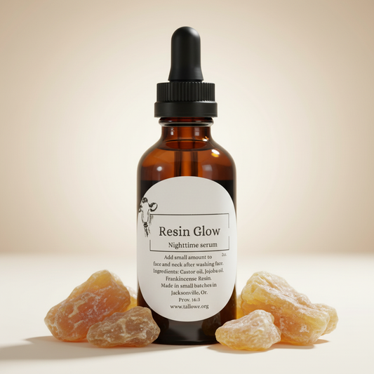 Resin Glow serum with frankincense resin