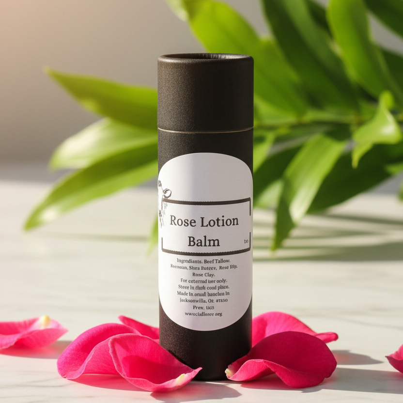 Rose Lotion Balm - Lifestyle